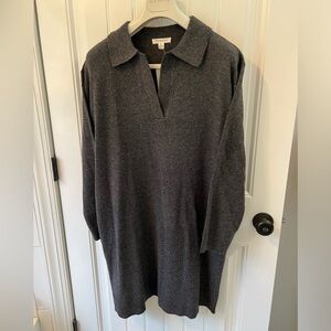 Beach Lunch Lounge grey sweater dress